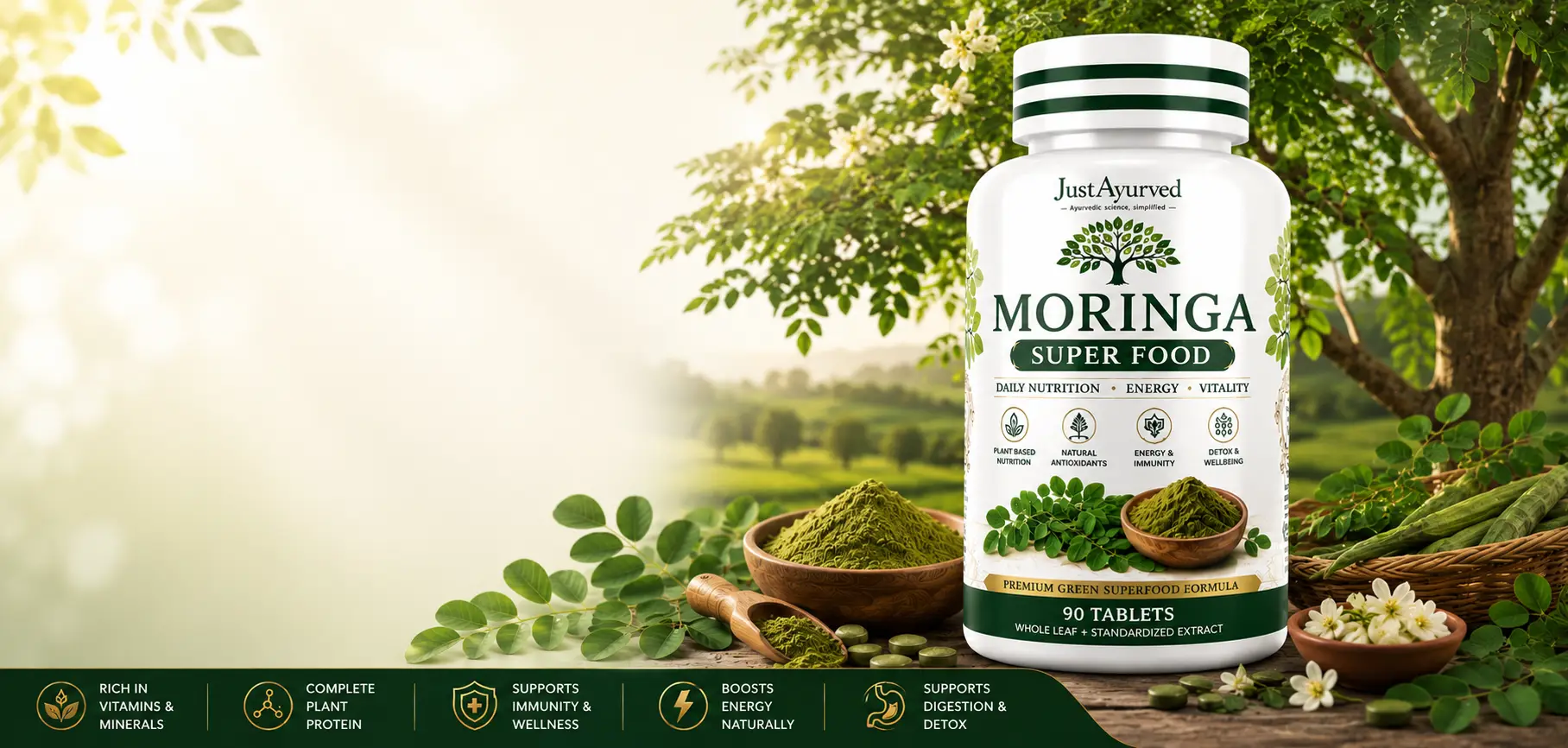 Moringa Superfood Tablet how to use