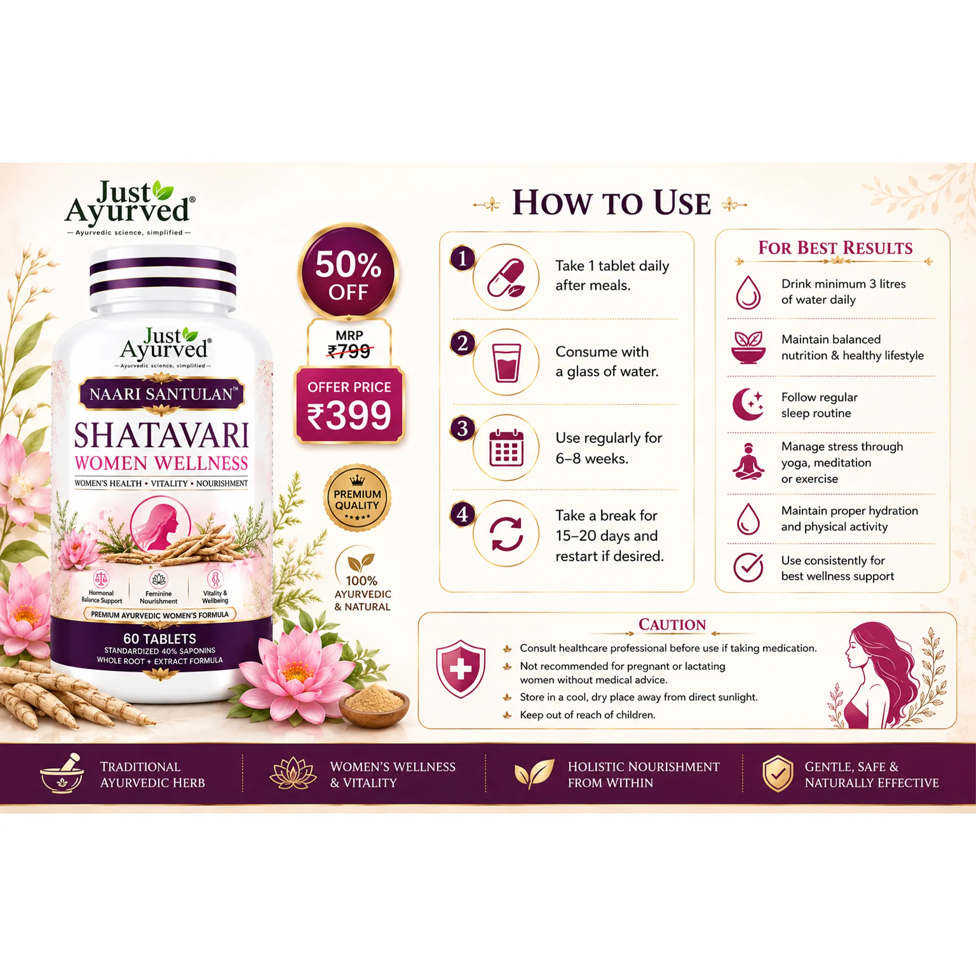 Shatavari Women Wellness 
