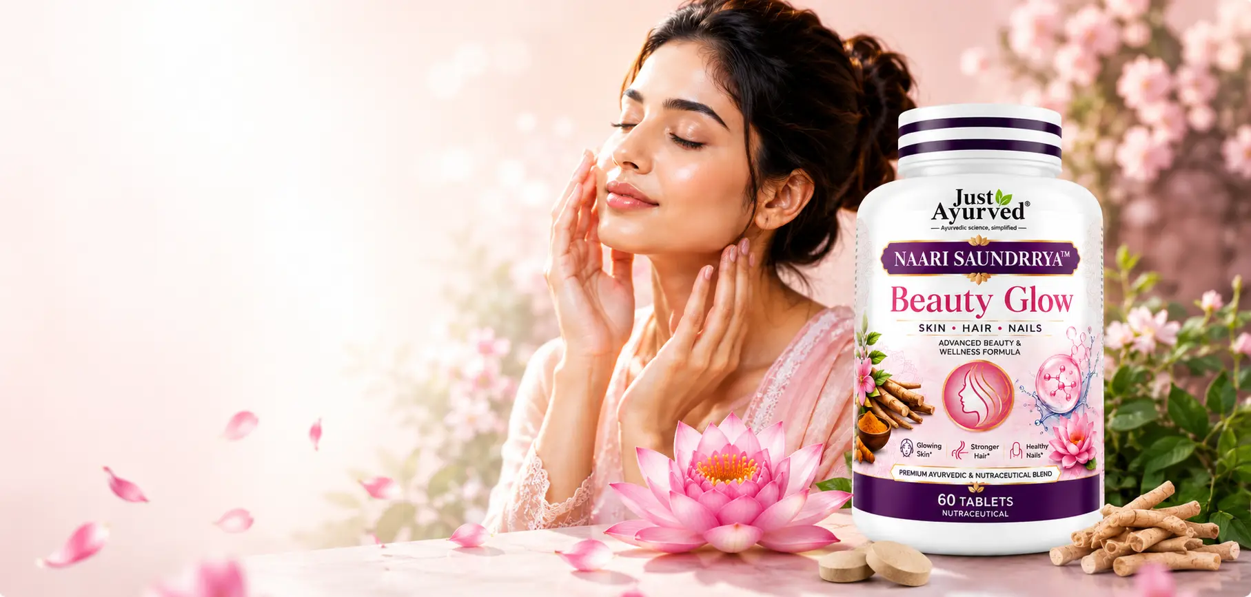 Just Ayurved Beauty Glow  how to use