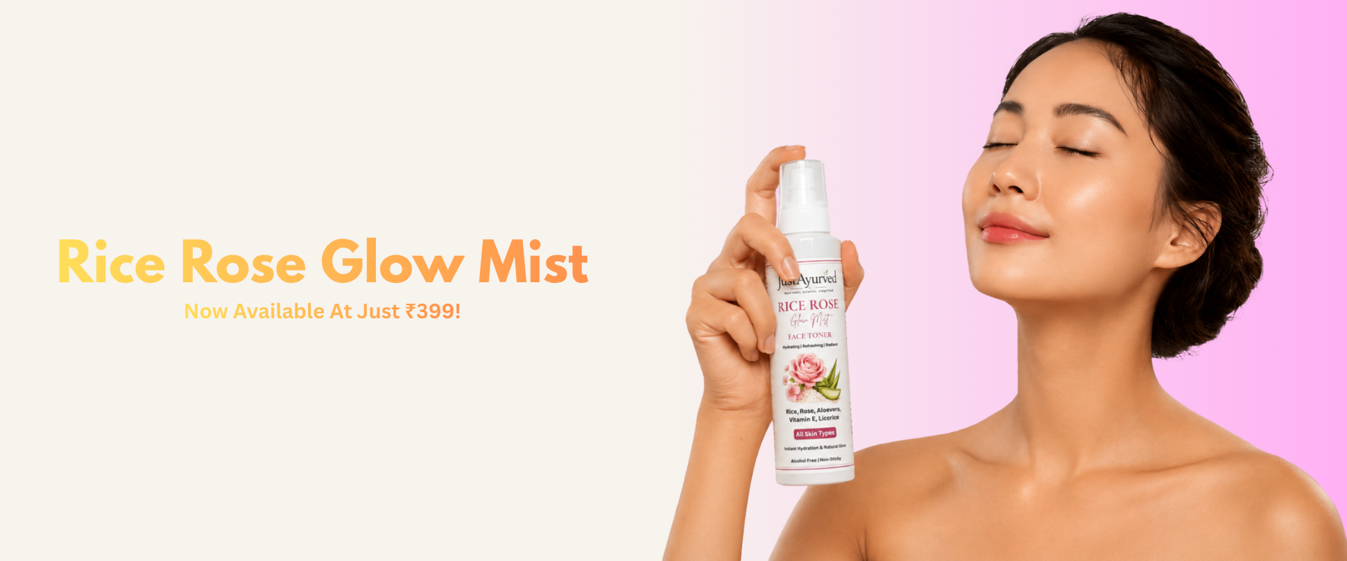 Rise Rose Glow Mist