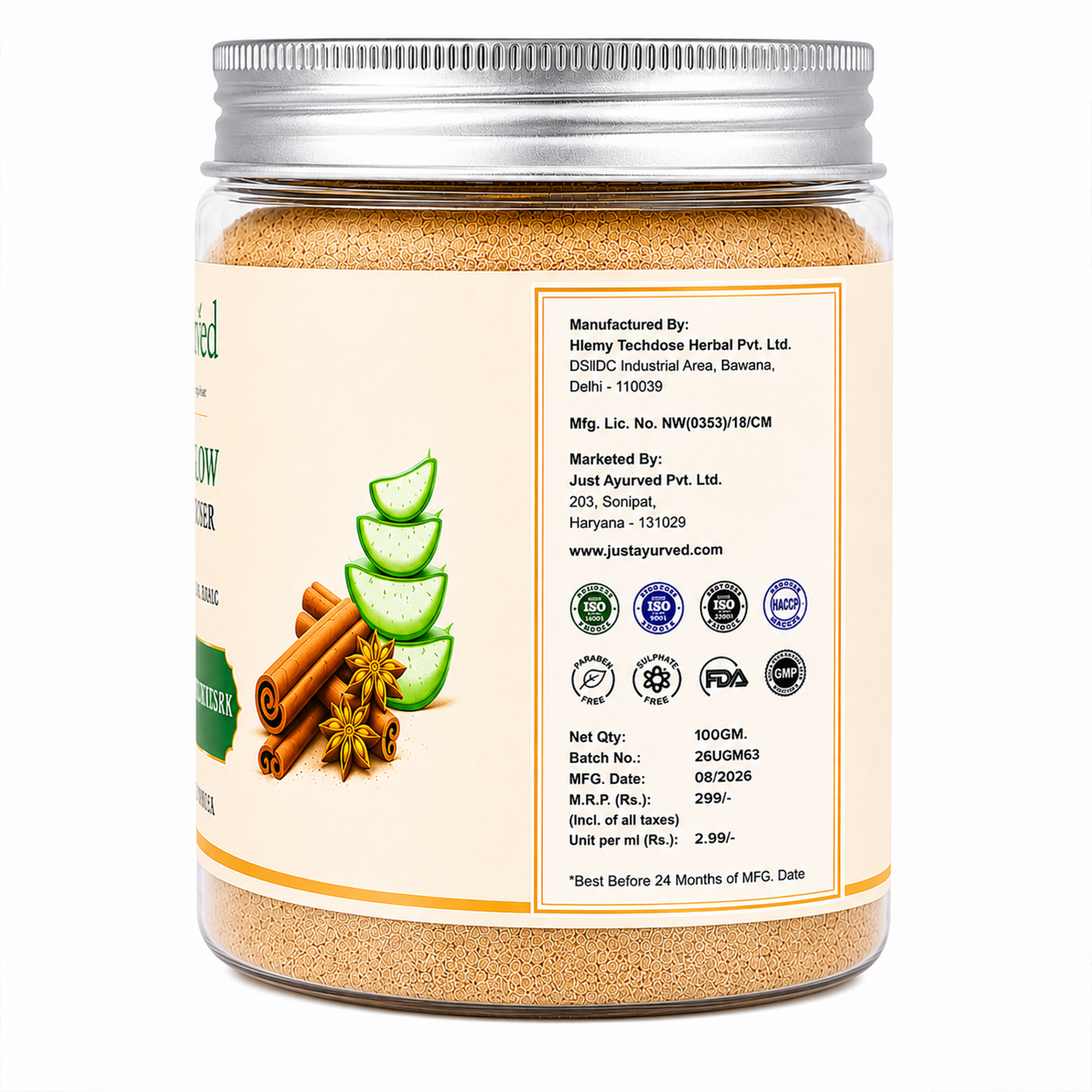 Ubtan Glow Face Mask Powder