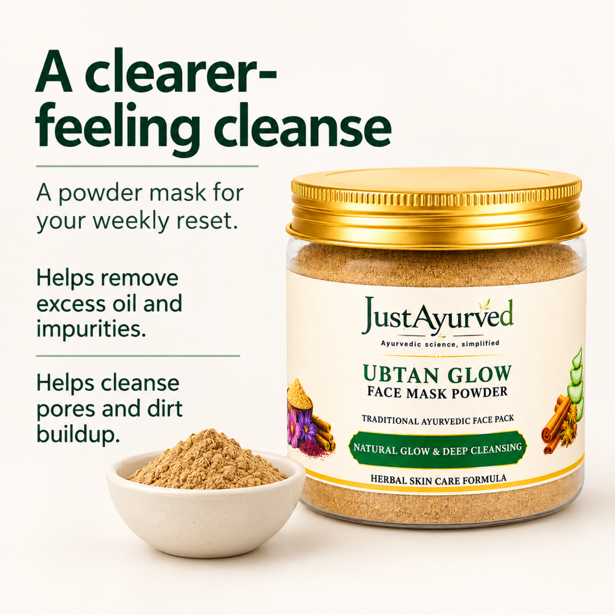Ubtan Glow Face Mask Powder